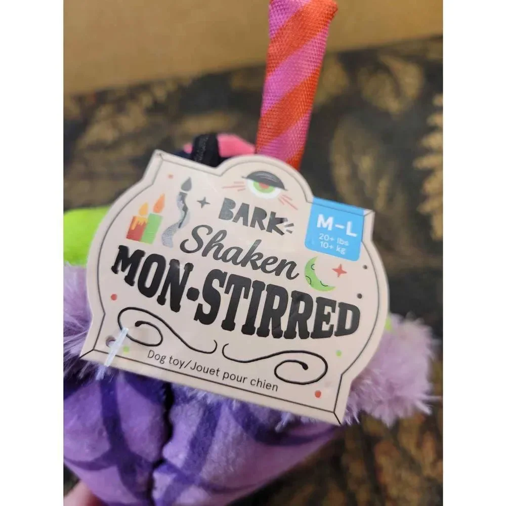 Bark Shakken Mon-Stirred Size M - L 20+ Pounds NWT